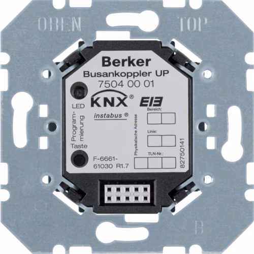 75040001 Автобусное подключение. скрытый монтаж, KNX