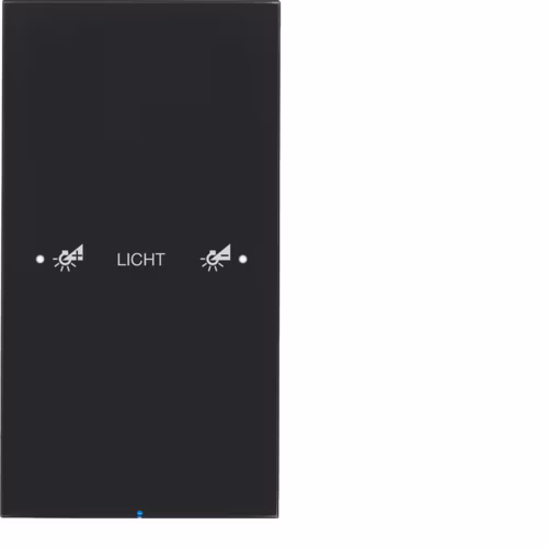 75141155 Touch sensor 1 gang, Integro Bus bağl.KNX- R.3, siyah cam