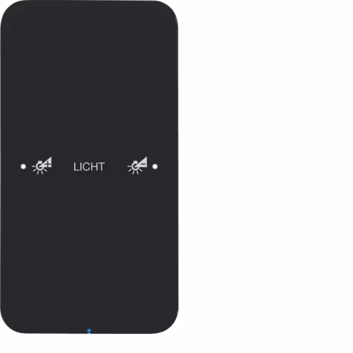 75141165 Touch sensor 1 gang, Integro Bus bağl.KNX- R.1, siyah cam