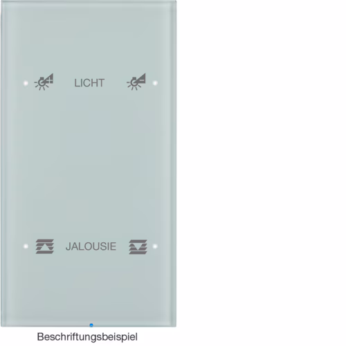 75142150 Touch sensor, 2'li, Integro Bus bağl.KNX- R.3, cam beyaz