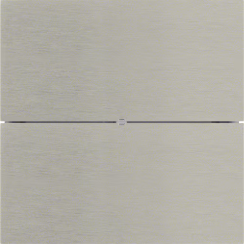 75162593 B.IQ Comf 2'li, KNX- paslanmaz çelik, metal fırçalı
