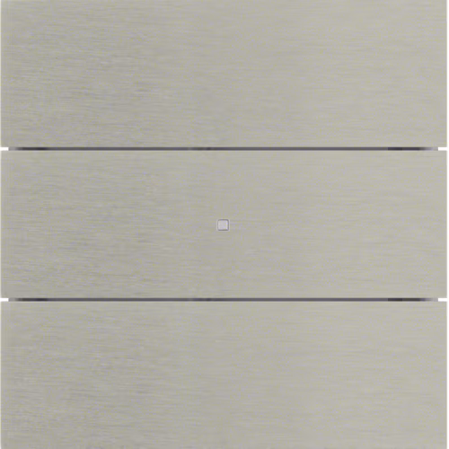 75163593 B.IQ Comf 3'lü, KNX- paslanmaz çelik, metal fırçalı