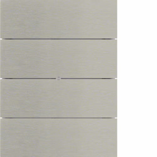 75164593 B.IQ Comf 4'lü, KNX- paslanmaz çelik, metal fırçalı