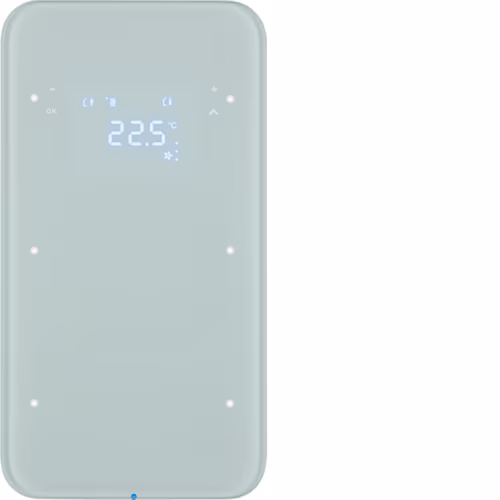 75642060 Touch sensor 2g termo­stat, Integro Bus bağl. KNX-R.1, cam,­parlak byz