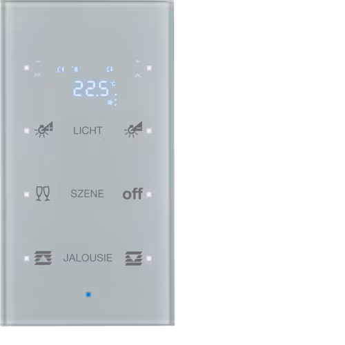 75643134 KNX cam 3g termo­stat, Integro Bus bağl. KNX-TS Sensorü, al.