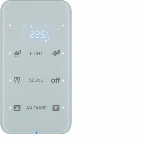 75643160 Touch sensor 3g termo­stat,In­tegro Bus bağl. KNX-R.1, cam,­parlak byz
