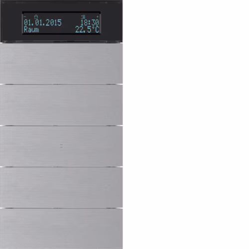 75665594 B.IQu 5'li termo­stat,KNX- B.IQ, al. elok­sallı