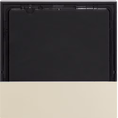 80960182 KNX termo­stat­ları + oda kont.leri için kapak,/B.3/B.7, parlak beyaz