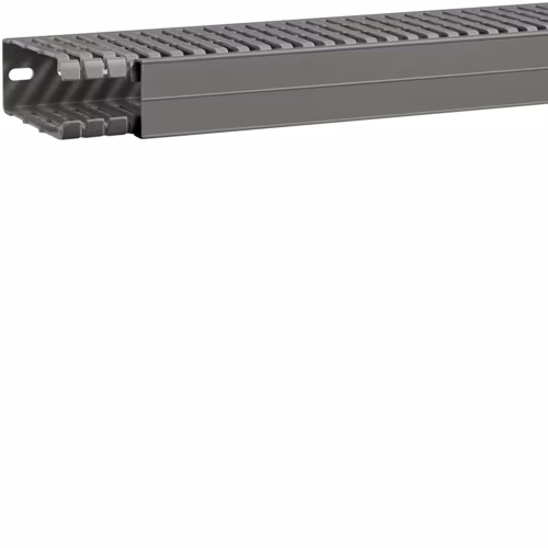 BA7A100040 PVC BA7A 100x40mm Gri Oluklu Pano Kanalı