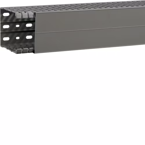 BA7A100080 PVC BA7A 100x80mm Gri Oluklu Pano Kanalı