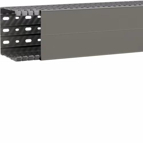 BA7A100100 PVC BA7A 100x100mm Gri Oluklu Pano Kanalı