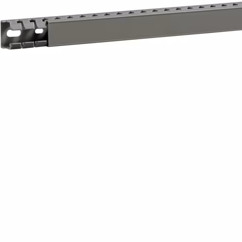 BA7A25025 PVC BA7A 25x25mm Gri Oluklu Pano Kanalı