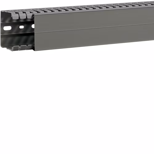 BA7A60060 PVC BA7A 60x60mm Gri Oluklu Pano Kanalı