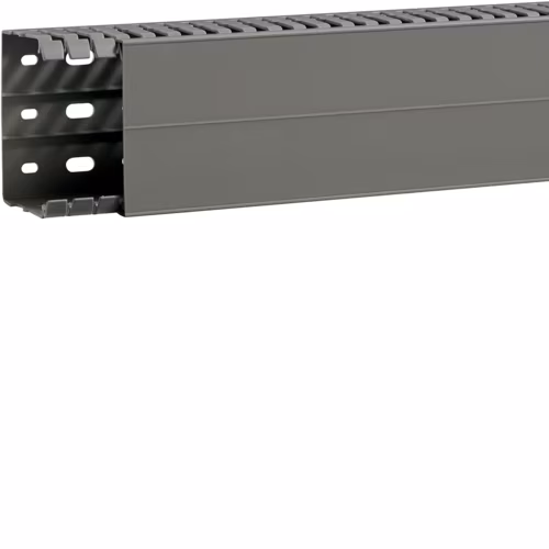 BA7A60080 PVC BA7A 60x80mm Gri Oluklu Pano Kanalı