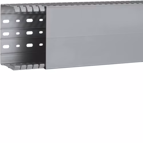 BA7A80120 PVC BA7A 80x120mm Gri Oluklu Pano Kanalı