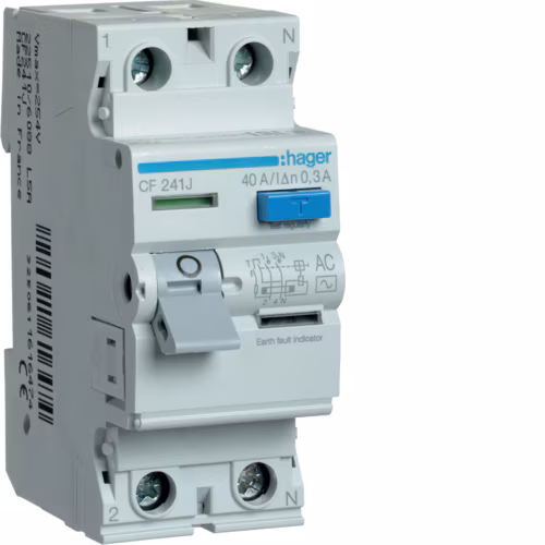 Компактный переключатель CF241J 2P 40A 300mA AC Class