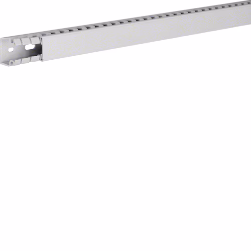 HA725025 Oluklu pano kanalı halo­jensiz HA7 25x25mm açık gri