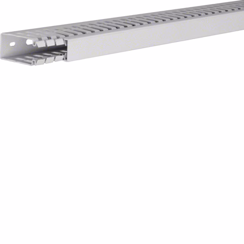 HA760025 oluklu pano kanalı HA7 60x25, açık gri
