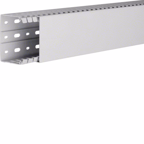 HA760080 oluklu pano kanalı HA7 60x80, açık gri