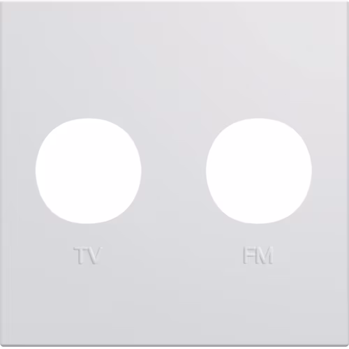 WXD253B TV Ve Priz 2 Modül, Beyaz